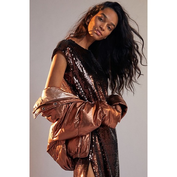 NWT Anthropologie Maeve Kara Sequined Mini dress - Picture 2 of 7